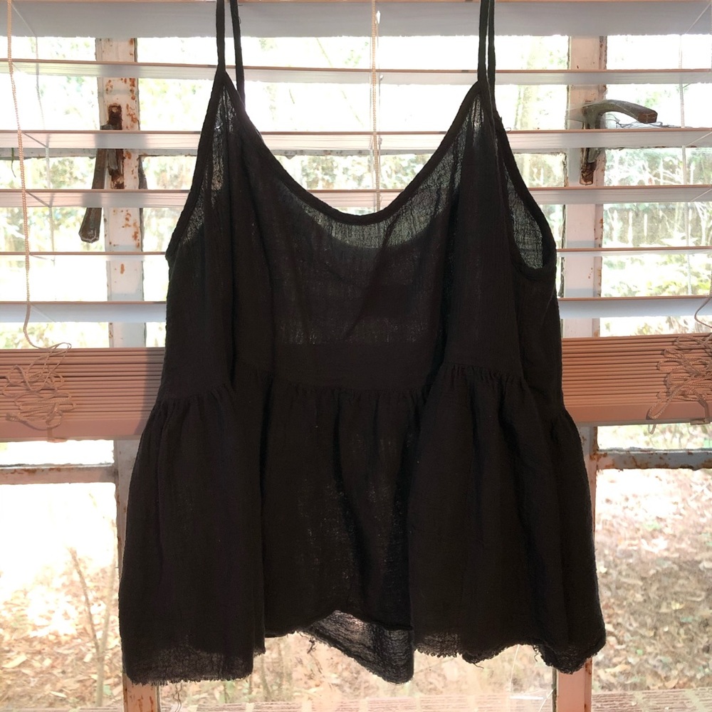 Urban outfitters linen tank